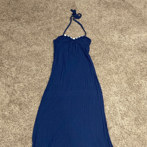 Tommy Bahama Blue Maxi Dress - Picture 1 of 3